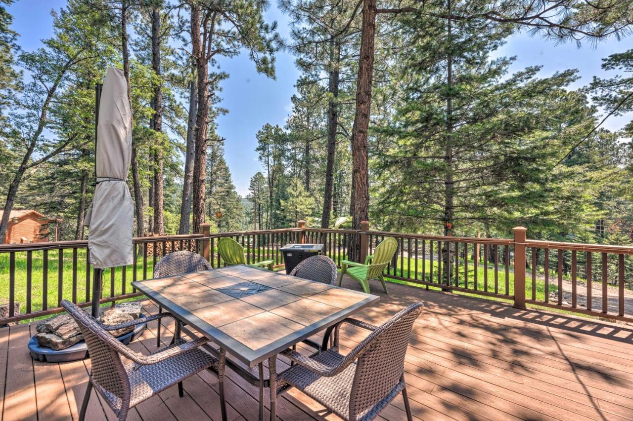 Casa Verde Cabin With Fire Pit 4 Mi To Ski Cloudcroft Exterior photo