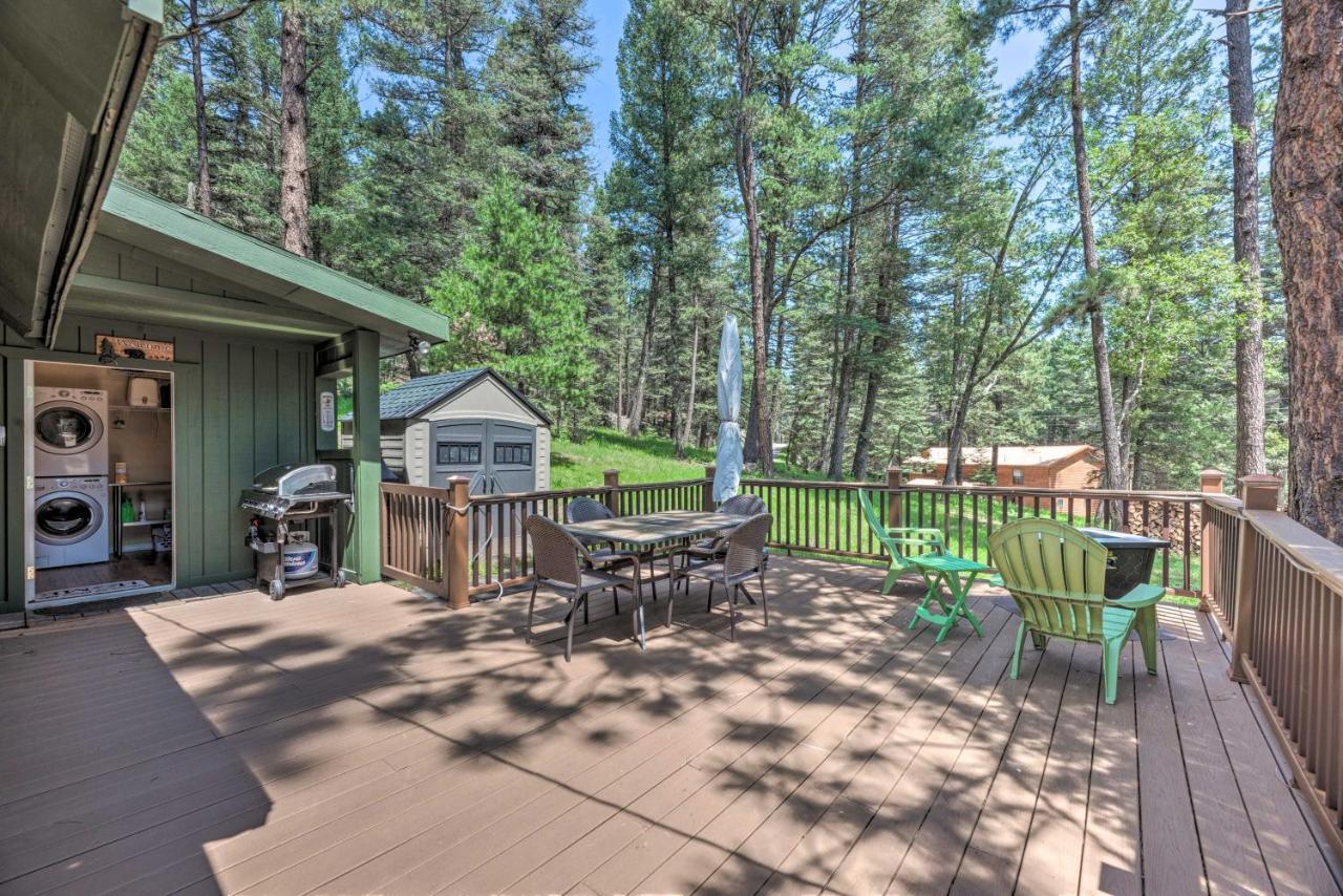Casa Verde Cabin With Fire Pit 4 Mi To Ski Cloudcroft Exterior photo